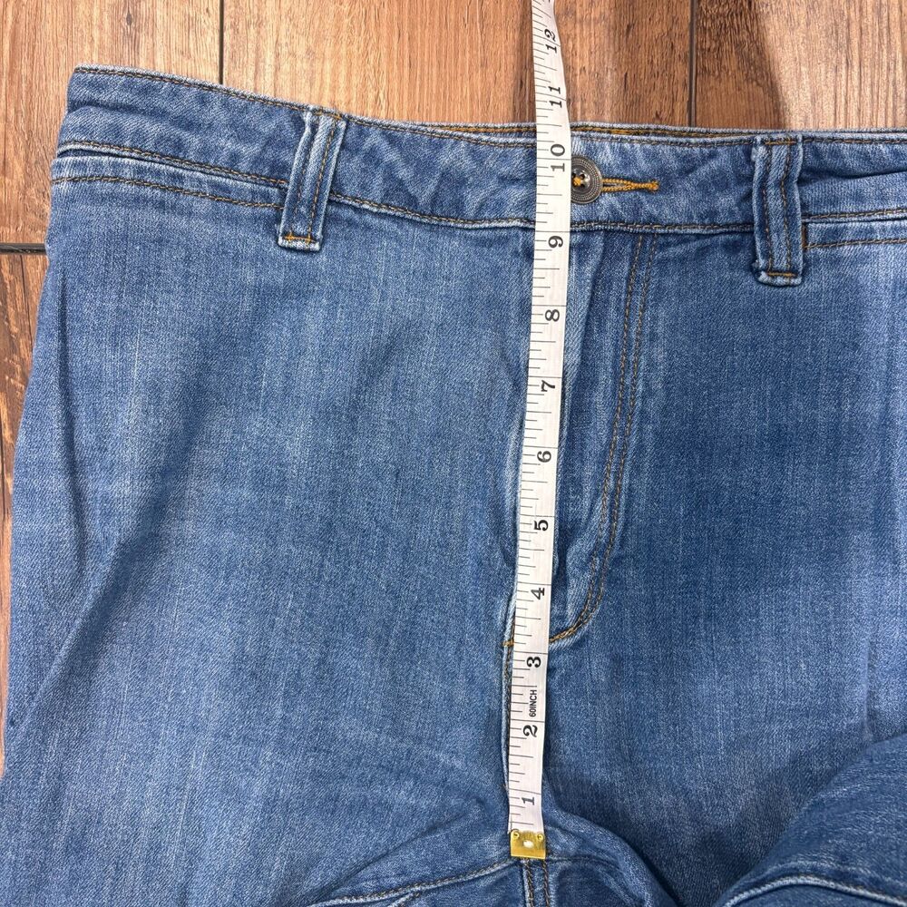 Anthropologie Pilcro High-Rise Wide-Leg Soft Trouser Jeans Size 27 Boho Festival - Picture 8 of 10